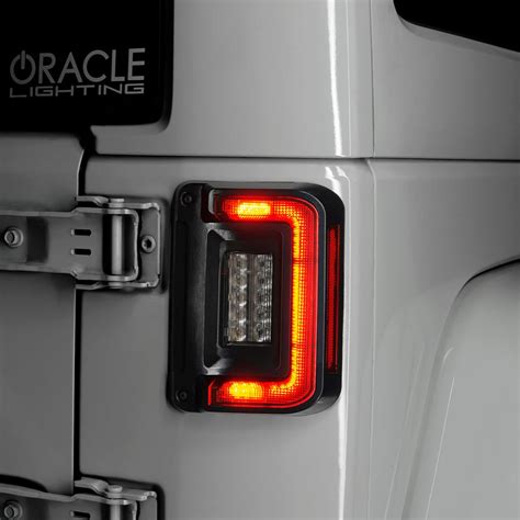 Flush Mount Led Tail Lights For Jeep Wrangler Jk Oracle Lighting