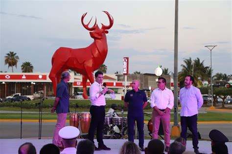 Inauguran nuevo monumento El Gran Orgullo en Mazatlán