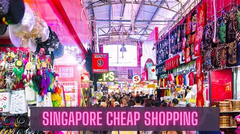 Cheap Shopping At Bugis Street Market In Singapore Singapore Shopping