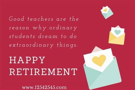 Retirement Quotes Wishes for Teachers