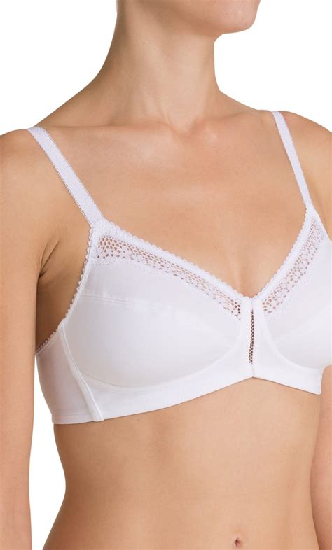 Sutien Dama Fara Armatura Triumph Cotton Beauty Alb B Eu Emag Ro