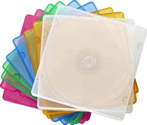 Questions And Answers Dynex Color Slim CD DVD Cases 10 Pack Multi