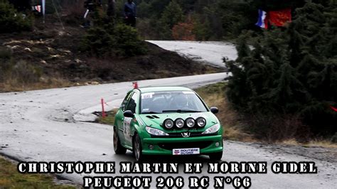 Rallye Hivernal du Dévoluy 2023 Peugeot 206 RC N66 Christophe