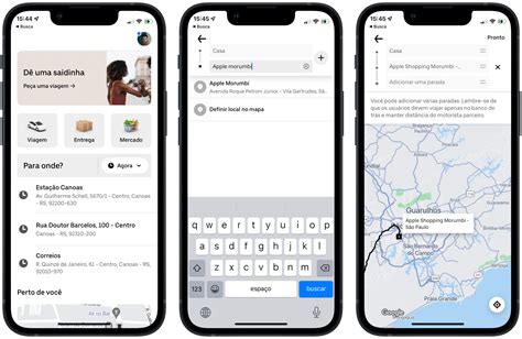 Uber Como Adicionar Múltiplas Paradas Na Sua Viagem [iphone E Ipad