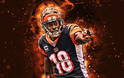 Aj Green Wide Receiver Cincinnati Bengals American Football Nfl