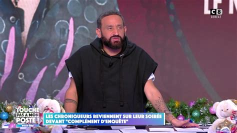 Cyril Hanouna réagit à Complément d enquête dans TPMP