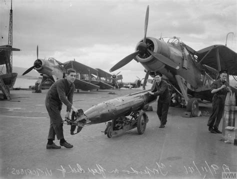 Asisbiz Fleet Air Arm Fairey Albacore Aboard Hms Victorious Enroute To