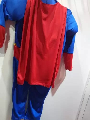 Disfraz Superman Con Musculos Talle 1 2 3 4 En Venta En Capital Federal