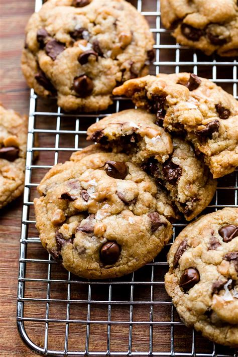 Brown Butter Toffee Chocolate Chip Cookies Sally S Baking Addiction