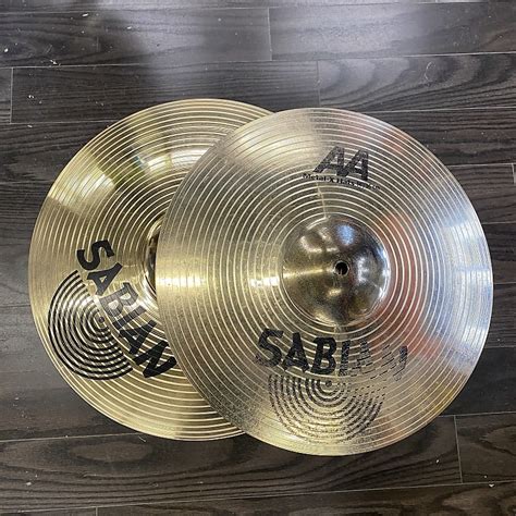 Sabian 14 AA Metal X Hi Hat Cymbals Pair 2006 2010 Reverb