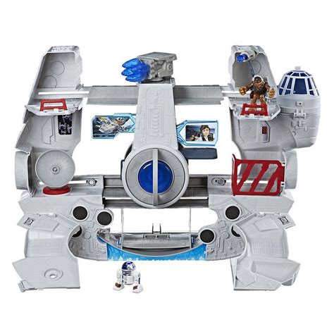 Star Wars Galactic Heroes 2-in-1 Millennium Falcon | Toys R Us Canada