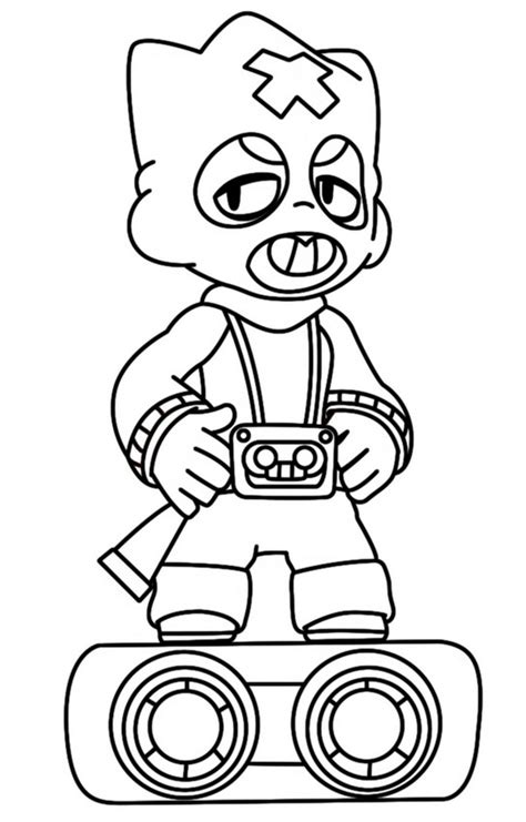 Disegno Da Colorare Brawl Stars Toy Story Ollie