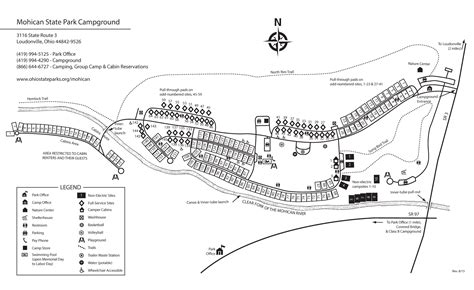 Mohican State Park Campground Map