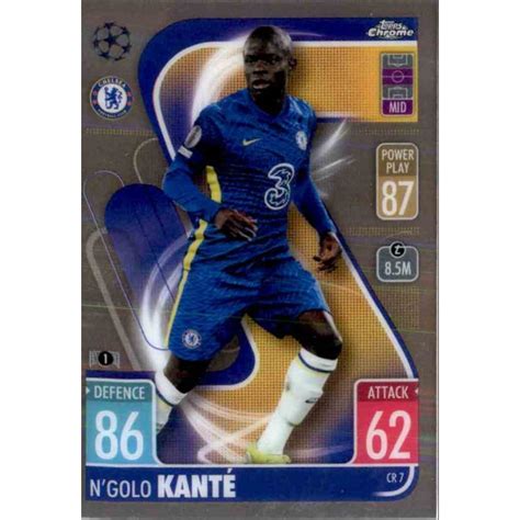 Sale Trading Cards N Golo Kant Chrome Preview Topps Match Attax