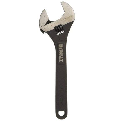 DeWalt DWHT80267 8 Heavy Duty Adjustable Wrench BC Fasteners