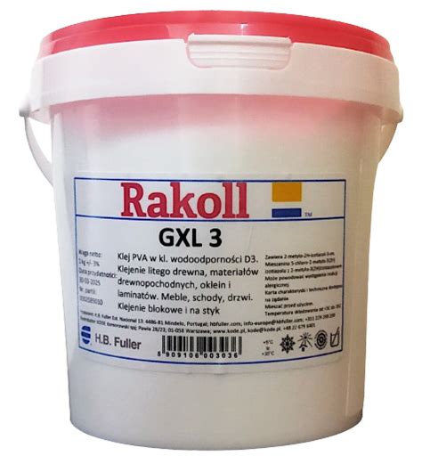 Rakoll GXL 3 1kg Klej Do Drewna Wodoodporny D3