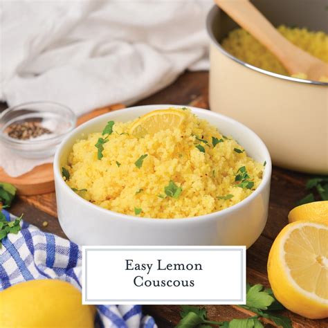 Easy Lemon Couscous Recipe Simple Fresh Side Dish