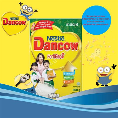 Dancow Fortigrow Instant 800gr Lazada Indonesia