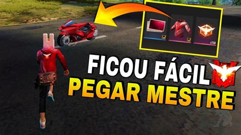 𝗙𝗥𝗘𝗘 𝗙𝗜𝗥𝗘 COMO PEGAR MESTRE SOLO FREE FIRE TEMPORADA 24 YouTube