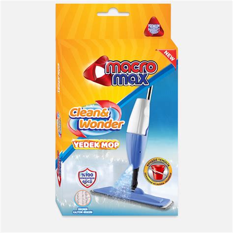 Macromax Clean Wonder Sprey Yedek Mop Bauhaus