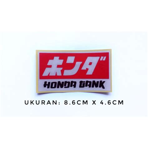 Jual Stiker Cutting Honda Gank Cutting Sticker Untuk Sticker Motor Mobil Shopee Indonesia