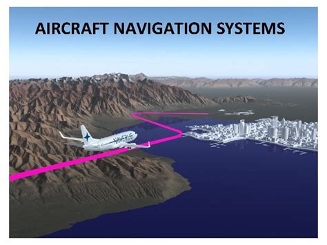 AIRCRAFT NAVIGATION SYSTEMS Navigation Systems Navigation by Pilotage