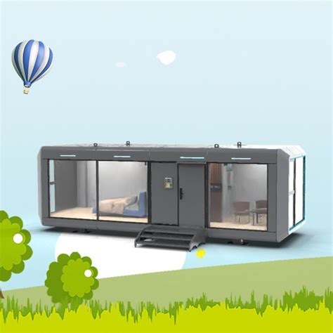 Solar Space Capsule House Luxury Modern Prefab Homes Camp House China