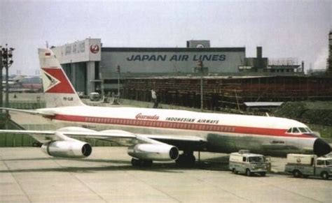 Garuda Indonesia Convair Coronado Pk Gjb Tokyo Haneda Hnd