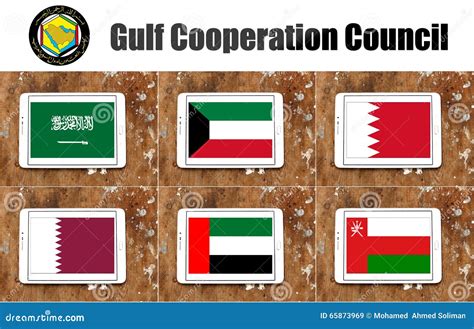 Gulf Countries Flags