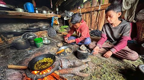 Organic Village Cooking Organic Village Life Rural Life Nepal