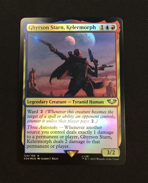 Ghyrson Starn Kelermorph Foil Mtg Proxy Universes Beyond Warhammer 40000 Proxy King