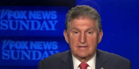 Sen Joe Manchin I Cannot Vote For Build Back Better Amid Real