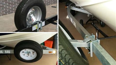 Flat Tire Wont Sink Your Day Boat Trailer Spare Tire Mount