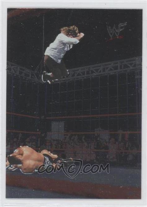 2000 Comic Images WWF No Mercy - [Base] #53 - Mankind vs. Ken Shamrock ...