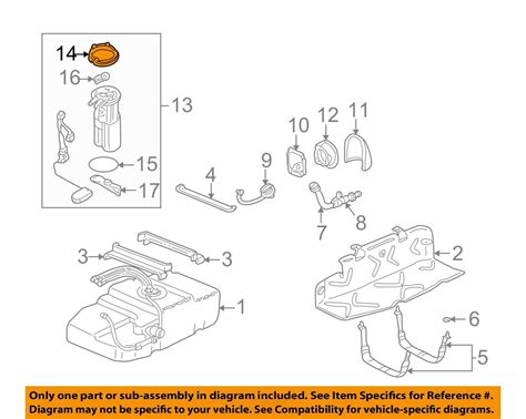 Gm Oem Fuel Pump Assembly Retainer 25691383 Ebay