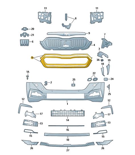 LISTWA CHROM ATRAPY GRILLA SKODA OCTAVIA 4 IV 5E3853761 2ZZ za 520 zł z