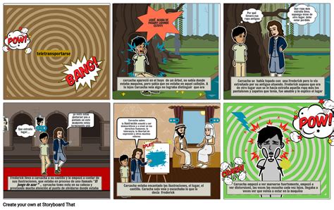 Comic Ciencias Sociales Storyboard By E A