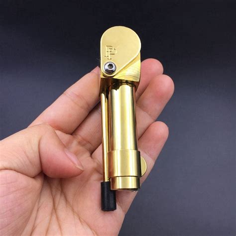 2019 Smoking Pipes Brass Proto Pipe Metal Smoking Pipe Specialty Pipe In Golden Color For