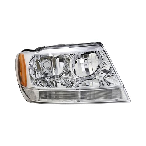 Lumen® 87 1002837 Passenger Side Chrome Factory Style Headlight