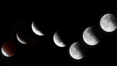 Fotografías de cómo se vio el eclipse lunar más largo del siglo visible