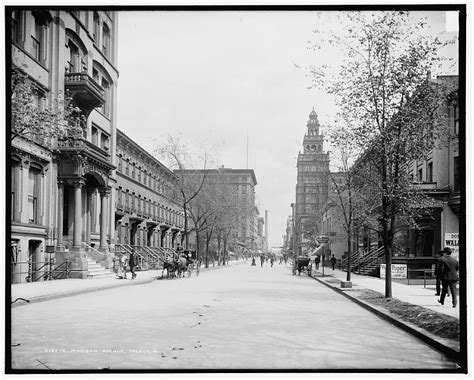 Madison Avenue Toledo O[hio] Digital File From Original Library