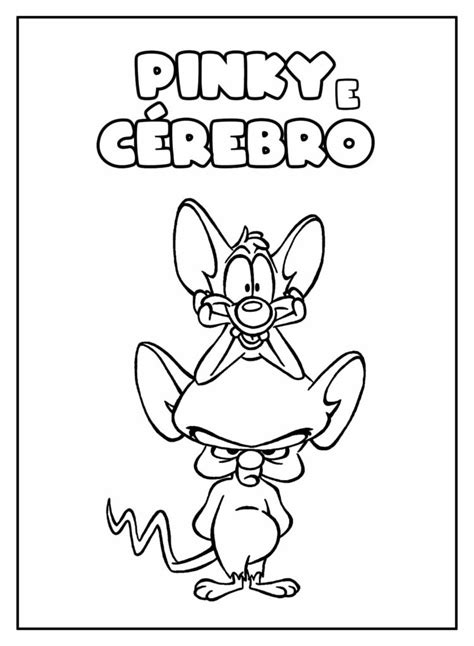 Desenhos De Pinky E C Rebro Para Colorir Bora Colorir