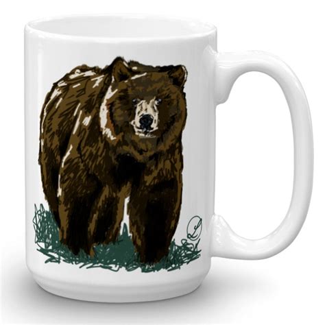 Grizzly Bear Coffee Mug