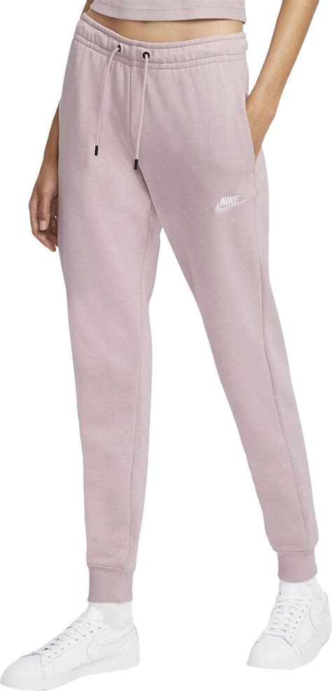 Nike Sportswear Essential Fleece Pants Roze Joggingbroek S Roze