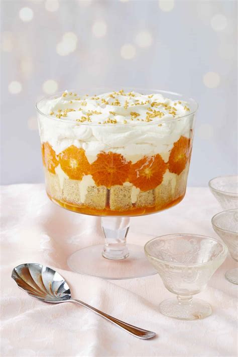 Sweet and Zesty Clementine Trifle With Boozy Amaretto | Obiaks