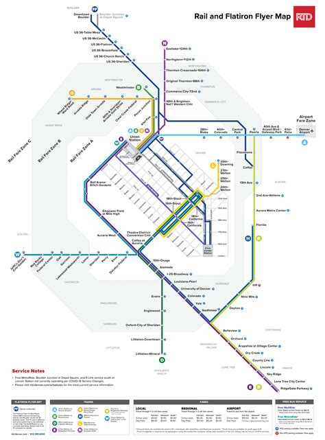 Light Rail Denver Map - Wanda Joscelin