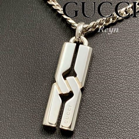 Gucci グッチ インフィニティ ノット ネックレス シルバー925