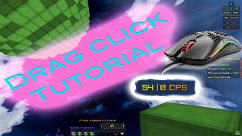 Drag Click Tutorial 50 CPS YouTube