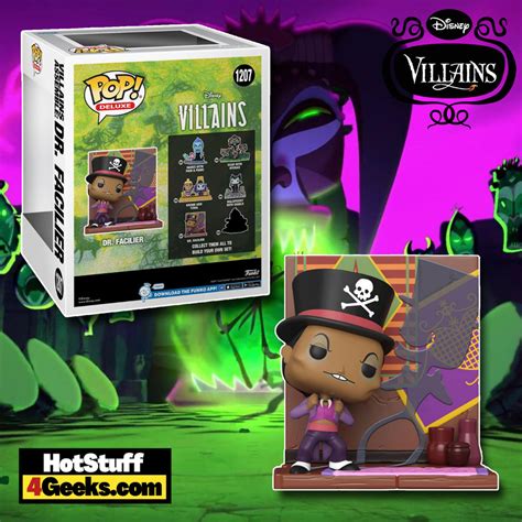 New Disney Villains Assemble Dr Facilier Funko Pop Deluxe