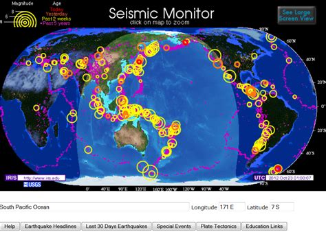 Seismic Monitor